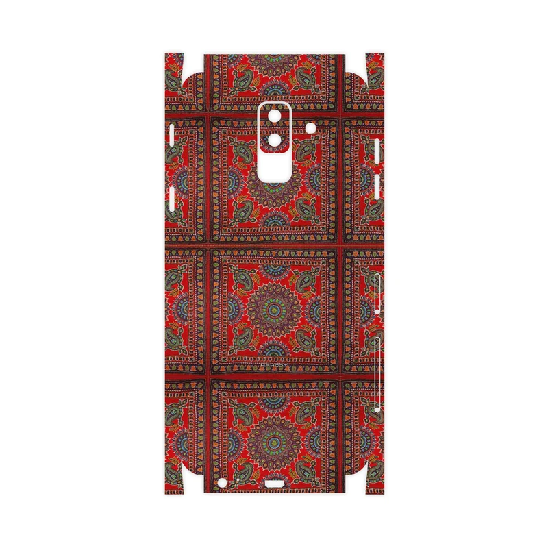 برچسب پوششی ماهوت مدل Embroidered Rug-FullSkin مناسب برای گوشی موبایل سامسونگ Galaxy A6 Plus 2018