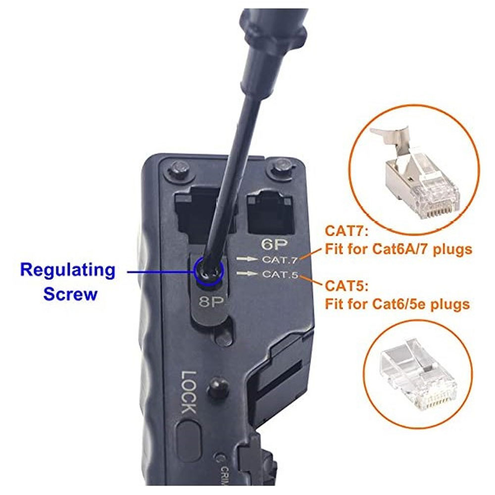 آچار شبکه سایرکس مدل SX-C7P