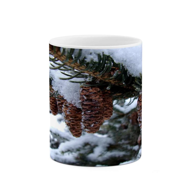 ماگ کاکتی مدل منظره برفی کد mgh14975