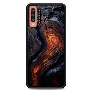 AKAM AMC-WSGA70-WOOD-4 Cover For Samsung Galaxy A70