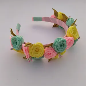 تل مو دخترانه مدل گل رز کد 2120