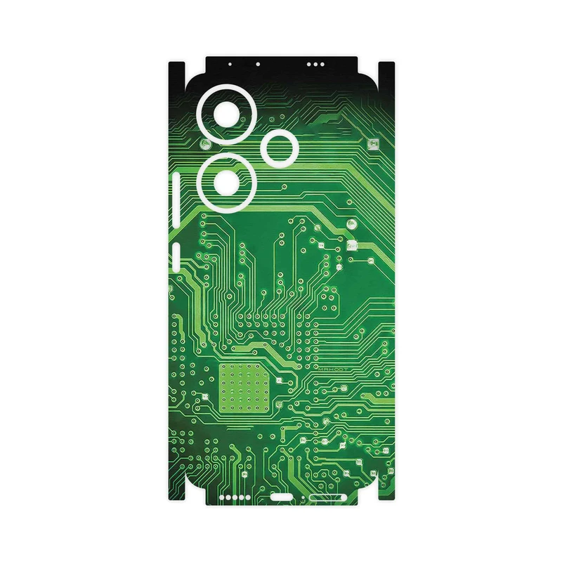 برچسب پوششی ماهوت مدل Green_Printed_Circuit_Board-FullSkin مناسب برای گوشی موبایل شیائومی Poco F6