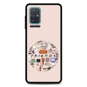 AKAM AMCWSGA71-FRIENDS3 Cover For Samsung Galaxy A71