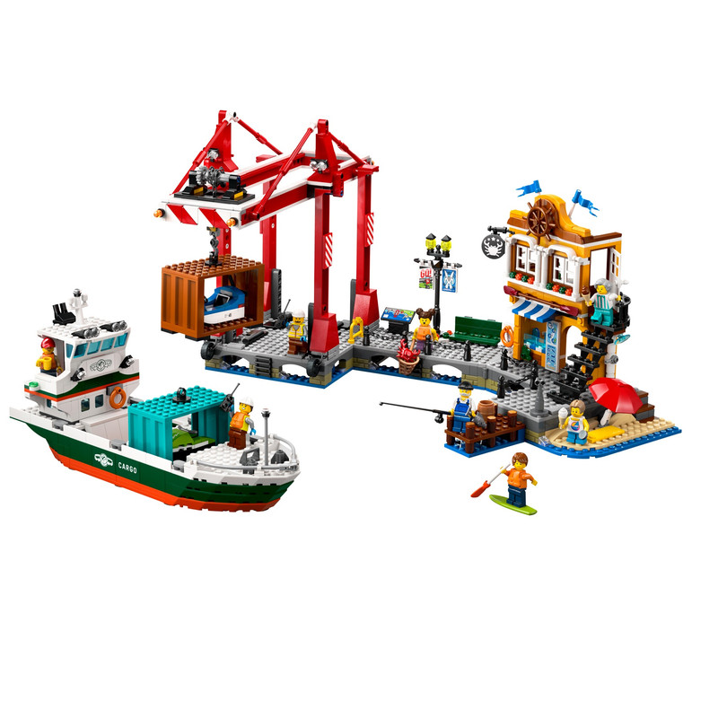 لگو 1226 تکه سری سیتی مدل Harbour کد 60422