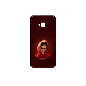 MAHOOT Portrait of an Indian Woman Cover Sticker for HTC One