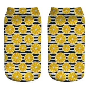 جوراب طرح پرتقال مدل 021