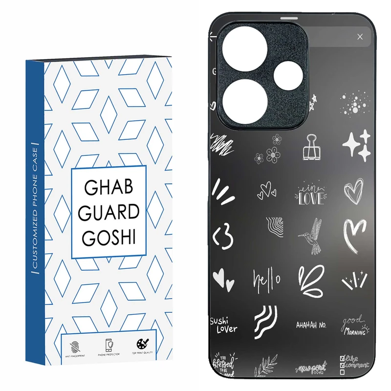 کاور قاب گارد گوشی طرح فانتزی کد TPU-211 مناسب برای گوشی موبایل شیائومی  REDMI 13  