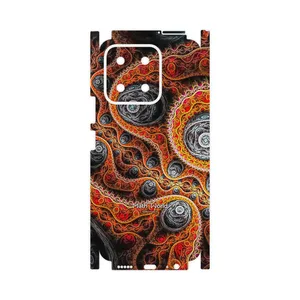 MAHOOT Mathematical Geometric Shape 7-FullSkin Cover Sticker for Honor X5b Plus