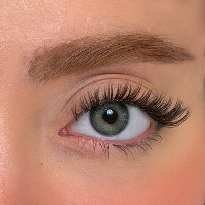 لنز چشم میس لنز مدل PINE GRN رنگ سبز طبیعی با دور محو