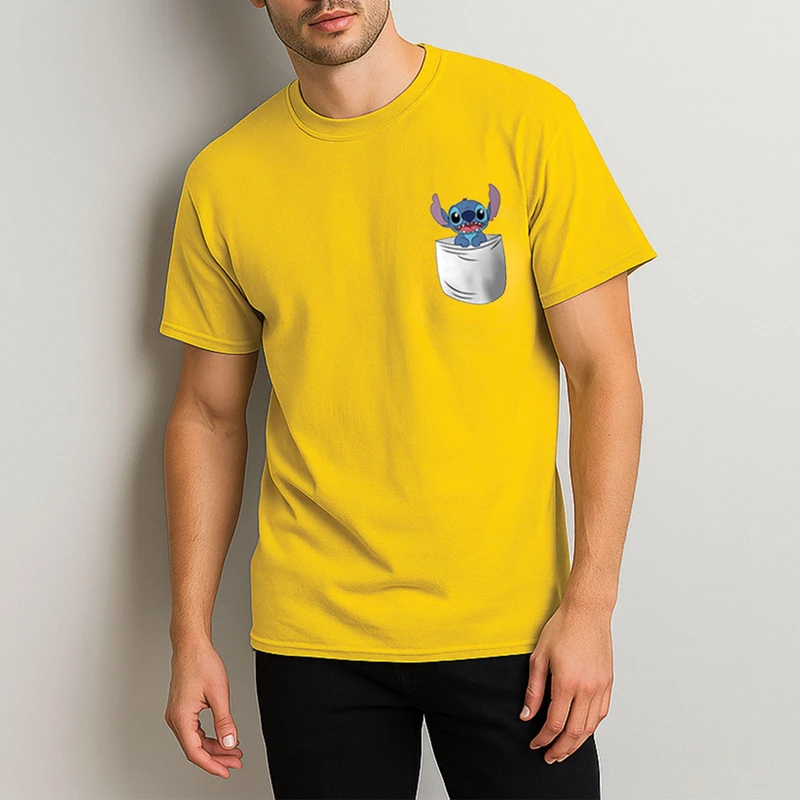 تی شرت آستین کوتاه مردانه مدل جیب فانتزی کد mo032