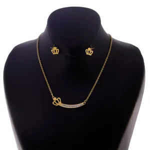 نیم ست زنانه مدل تاج کد dn425