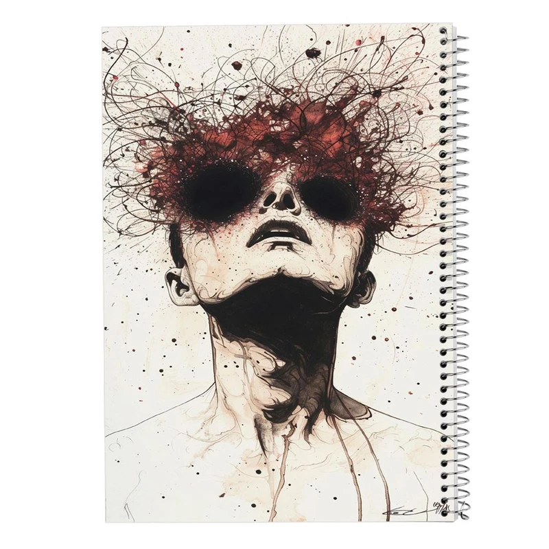 دفتر نقاشی 50 برگ مدوپد مدل نقاشی آدم کد DF15699