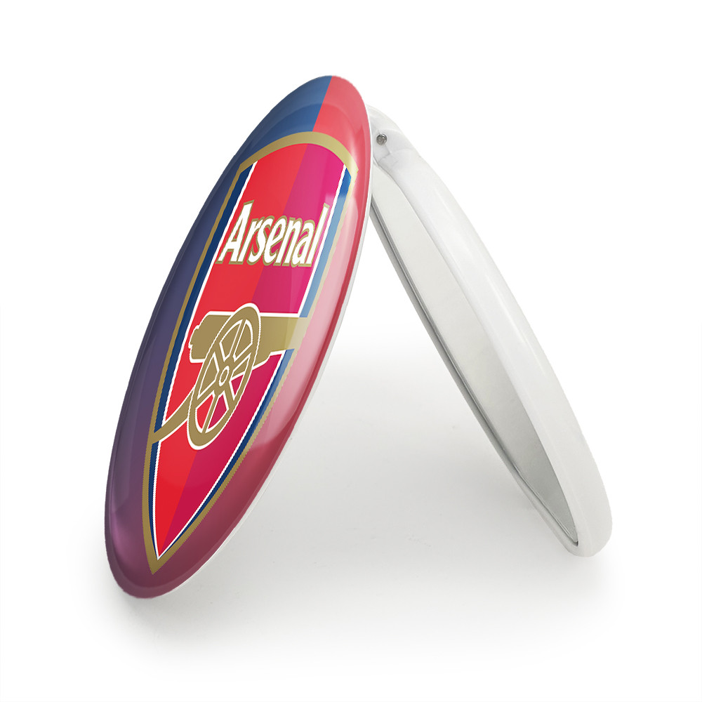 آینه جیبی خندالو طرح باشگاه آرسنال Arsenal مدل تاشو کد 2039