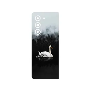 MAHOOT Swan_Lake Cover Sticker for Samsung Galaxy Z Fold 5