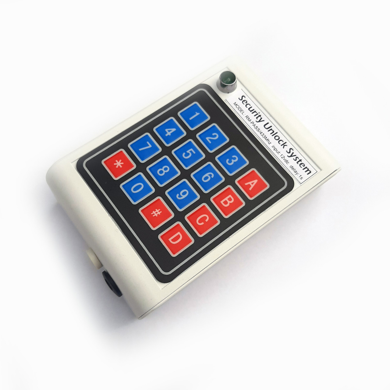 درب بازکن رمزی و ریموتی مدل RM-PASS/433Mhz