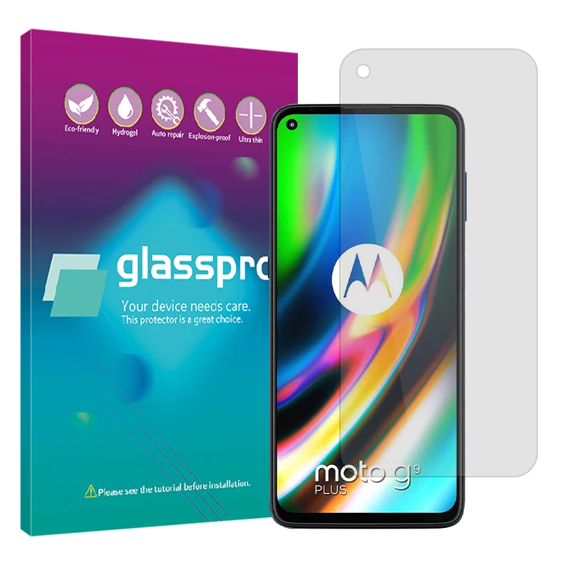 محافظ صفحه نمایش مات گلس پرو مدل Resistant مناسب برای گوشی موبایل موتورولا Moto G9 Plus