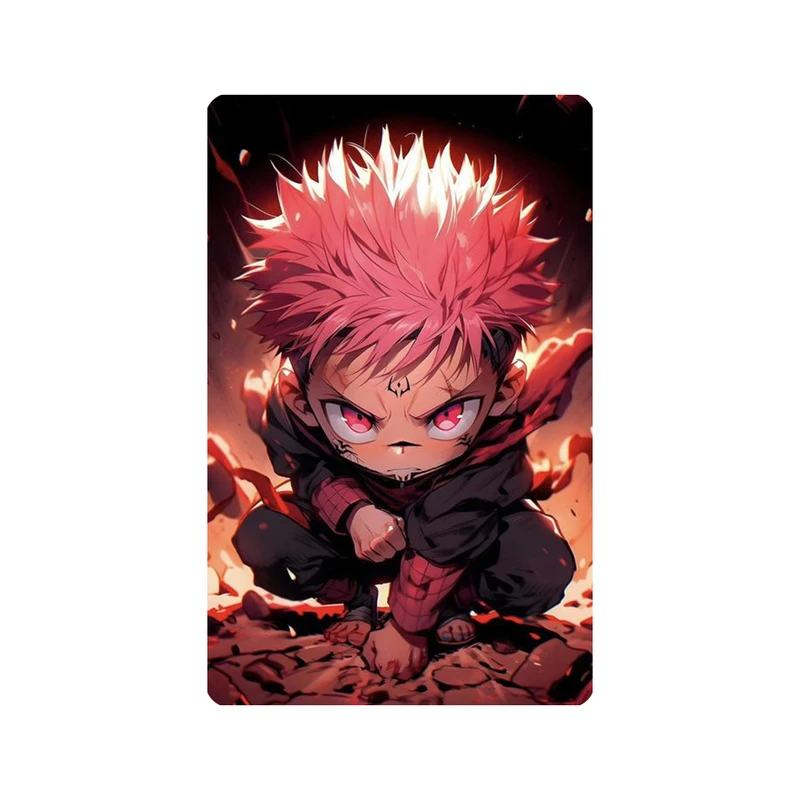 استیکر کارت مدل انیمه طرح جوجوتسو کایسن ریومن سوکونا jujutsu kaisen ryomen sukuna کد 5460