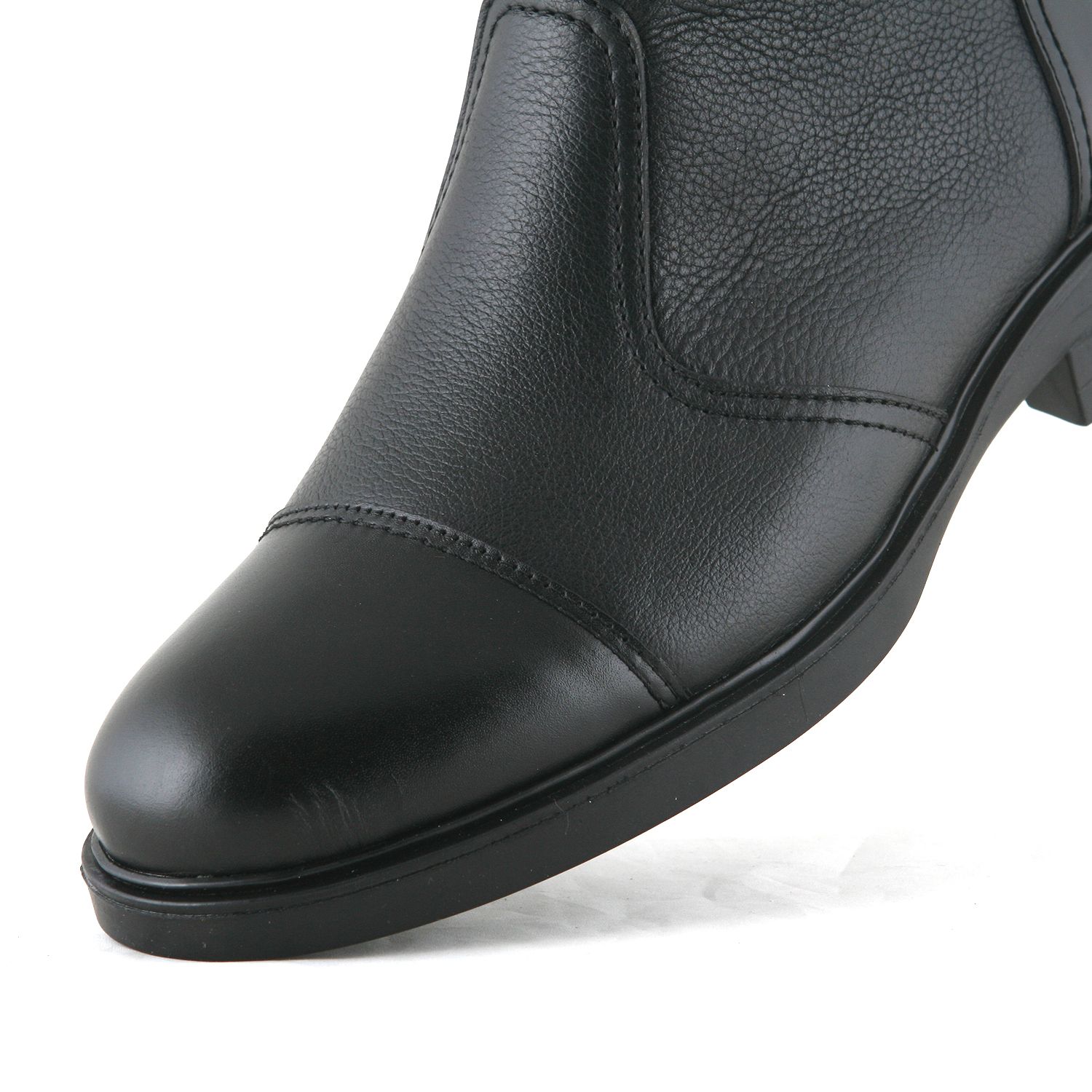 نیم بوت مردانه چرم یلسان مدل پاتریک کد MC-559-msk -  - 5