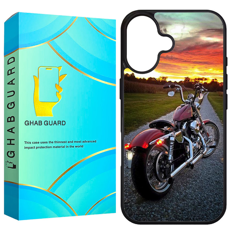 کاور قاب گارد طرح موتور مدل G16PL مناسب برای گوشی موبایل اپل iPhone 16 Plus