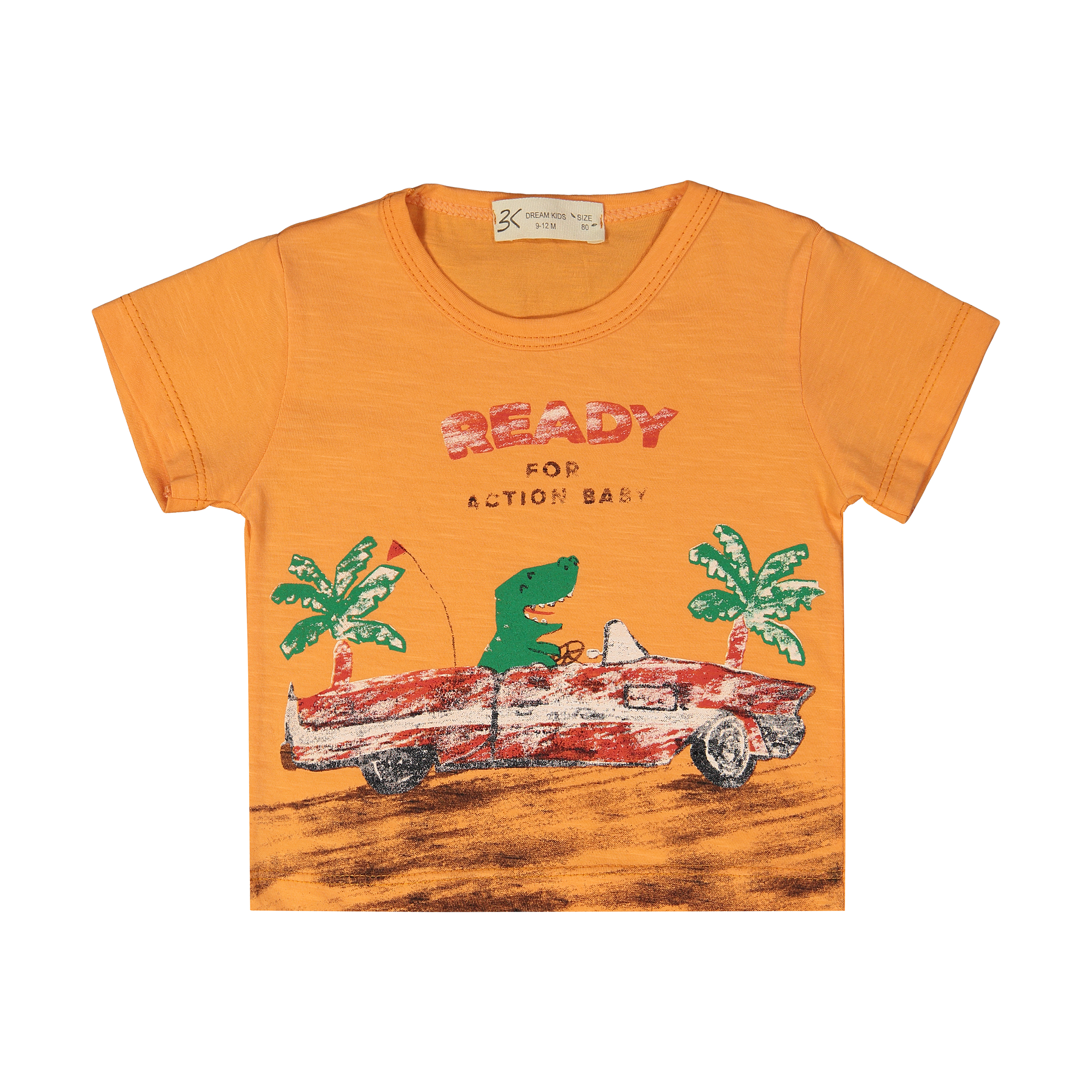 تی شرت نوزادی پسرانه بی کی مدل 2211118-23