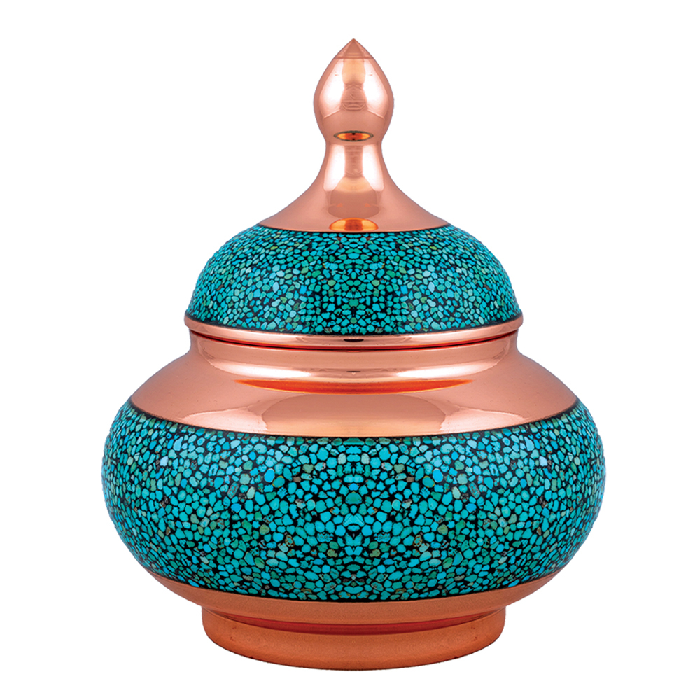 قندان فیروزه کوبی مسجدی کد F43