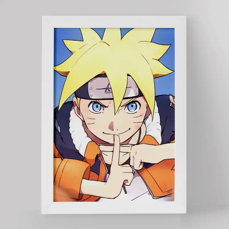 تابلو خندالو مدل بوروتو اوزوماکی انیمه بوروتو کد 15750