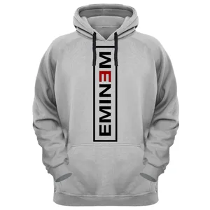 هودی مردانه مدل EMINEM کد PN27 رنگ طوسی