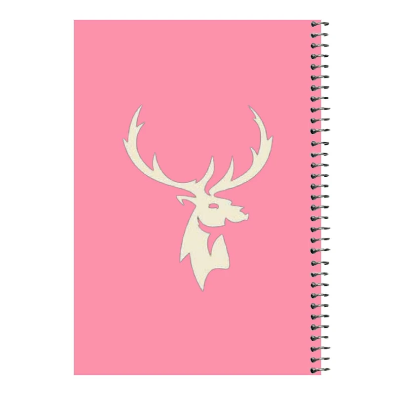 دفتر مشق 80 برگ اس جی مدل گوزن   