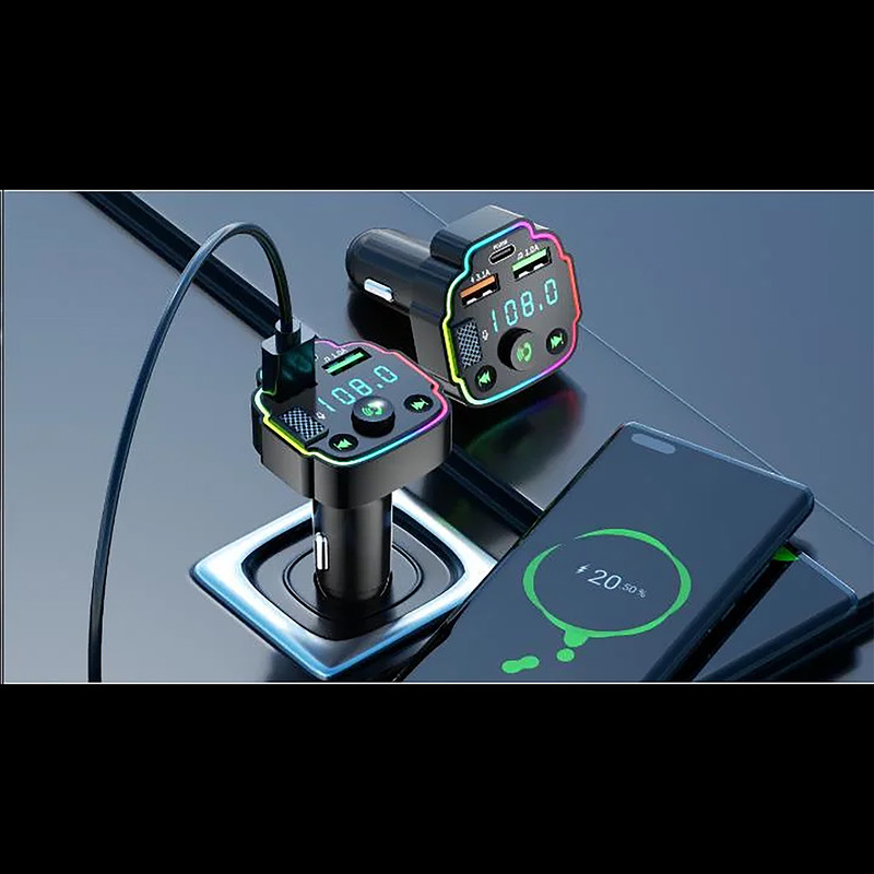 پخش کننده اف ام خودرو شارک مدل Q8-PD-20W