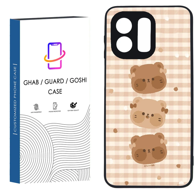 کاور قاب گارد گوشی طرح دخترانه کد 58 - TPU مناسب برای گوشی موبایل شیائومی Redmi Note 12 4G