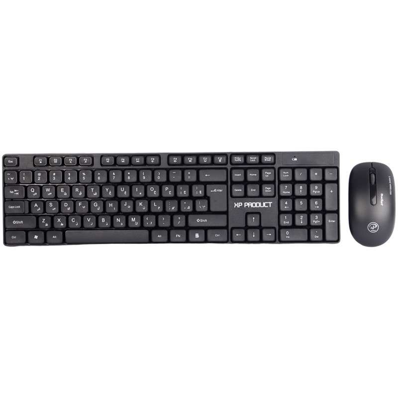 موس و کیبورد بی سیم  ایکس پی مدل  XP-W4700K