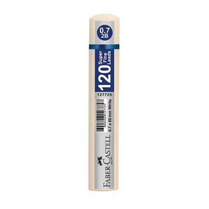 نوک مداد نوکی 0.7 میلی متری فابر کاستل مدل 120lead-superfine-W