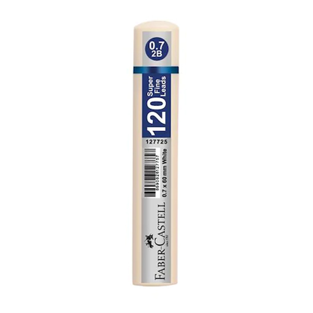 نوک مدادنوکی 0.7 میلی متری فابرکاستل مدل Superfine -120lead بسته 4 عددی