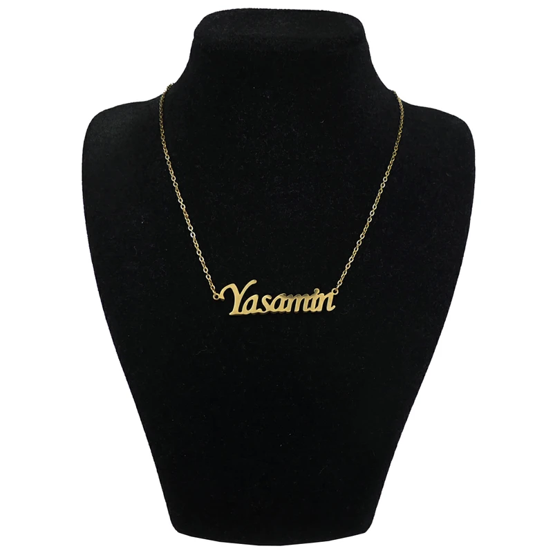 گردنبند زنانه آی جواهر مدل یاسمین کد M1066