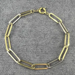 دستبند طلا 18 عیار مردانه دوست خوب مدل dk060