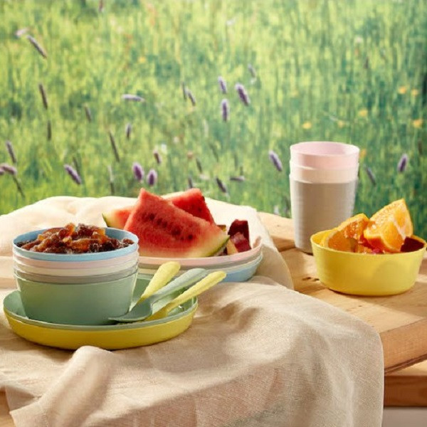 بشقاب میوه خوری ایکیا مدل KALAS بسته 6 عددی