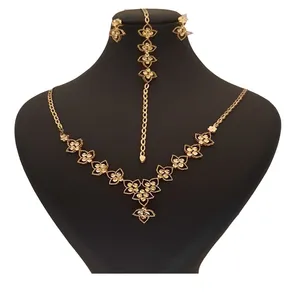 نیم ست طلا 18 عیار زنانه گالری یارطلا مدل تراش کد SR40-G