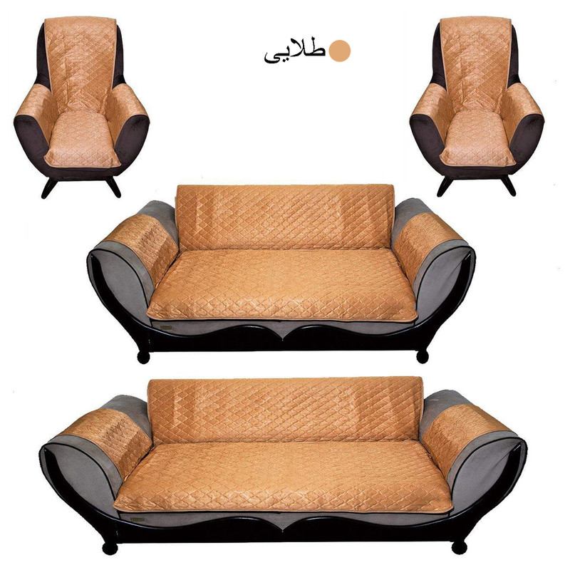 کاور مبلمان هفت نفره سندس مدل کلاسیک کد F654