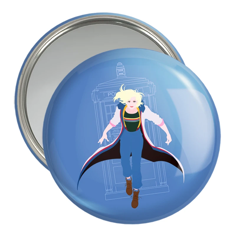 آینه جیبی خندالو مدل سریال داکتر هو Doctor Who کد 29759