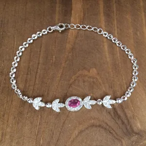 دستبند نقره زنانه  کد 3057