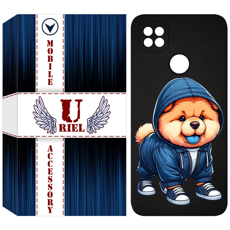 کاور یوریل قاب مدل KSH کد 65 طرح سگ آبی مناسب برای گوشی موبایل شیائومی Redmi 9C / Redmi 10A
