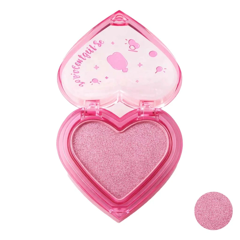 هایلایتر اچ ام مدل قلبی شماره 02 رنگ صورتی