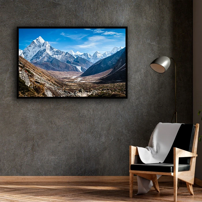 تابلو بکلیت طرح منظره طبیعت کوهستانی مدل B-D1775