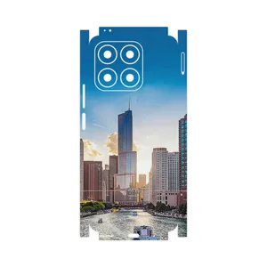 MAHOOT City of Chicago-FullSkin Cover Sticker for Honor X8a