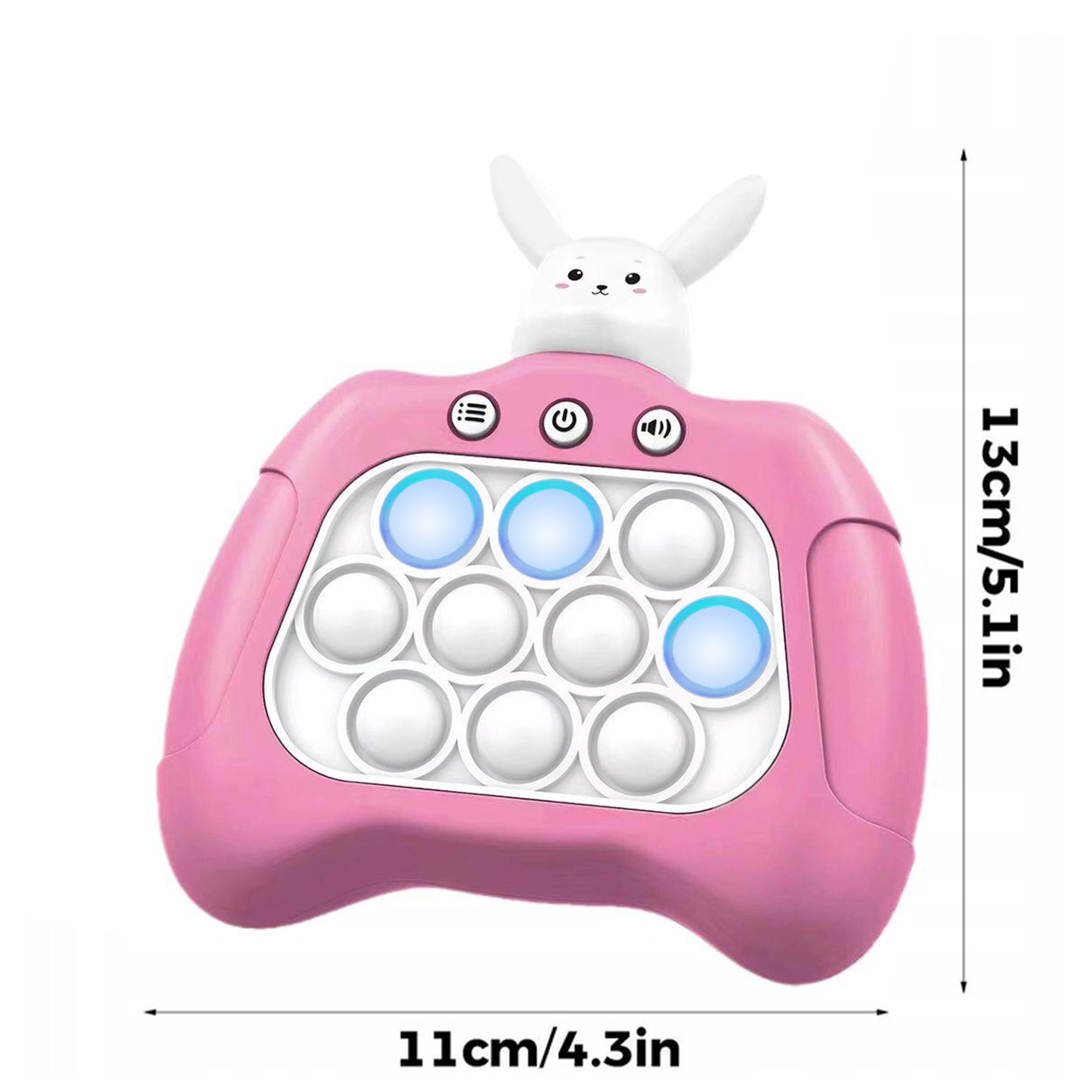 فیجت ضد استرس کوییک پوش مدل دسته پاپت گیم طرح خرگوش