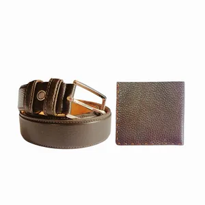 ست هدیه مردانه مدل چرم طبیعی کد 504