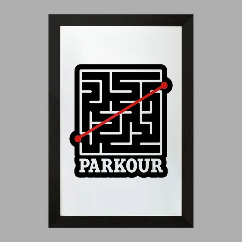 تابلو خندالو مدل پارکور کد 30394