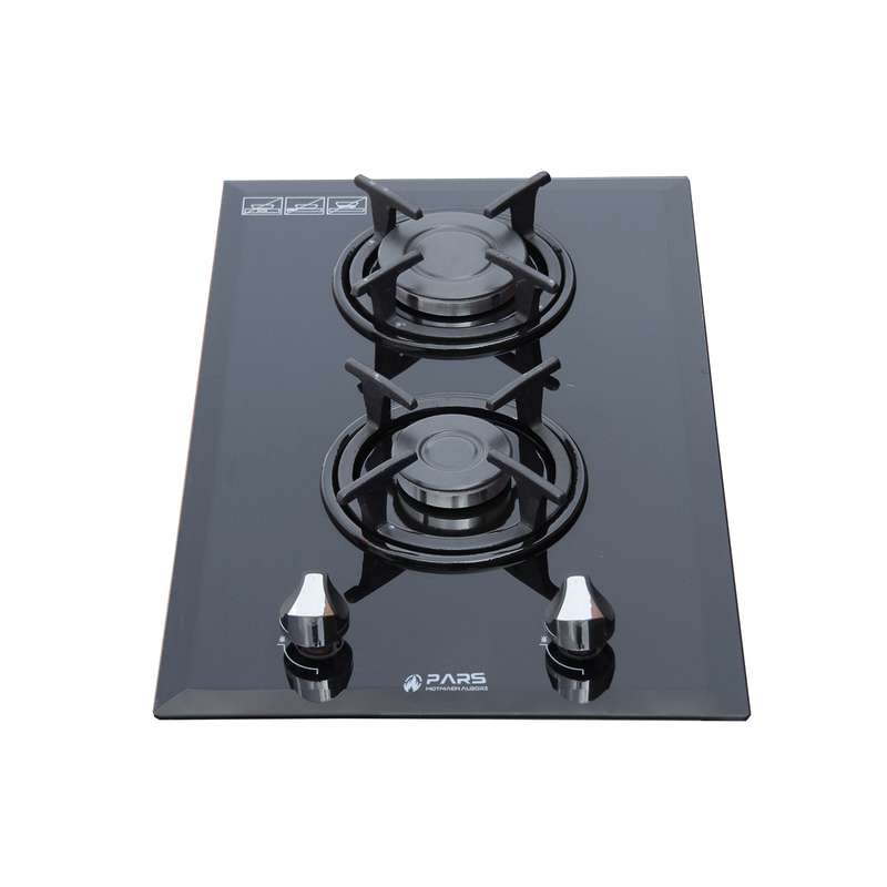 اجاق گاز صفحه‌ای دو شعله پارس مطمئن البرز مدل ترموکوبل دار G221