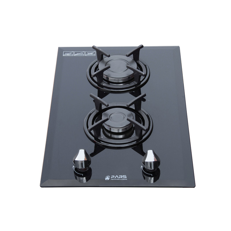 اجاق گاز صفحه‌ای دو شعله پارس مطمئن البرز مدل ترموکوبل دار G221