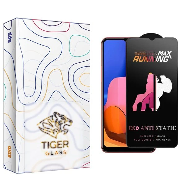 محافظ صفحه نمایش تایگر گلس مدل APL2newpkg Running Max مناسب برای گوشی موبایل سامسونگ Galaxy A20s